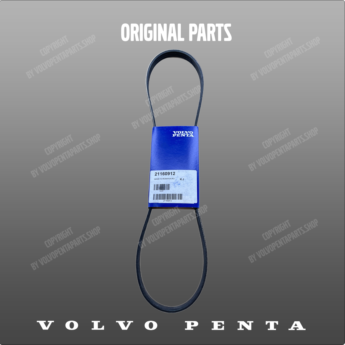 Volvo Penta v-ribbed belt 91160912