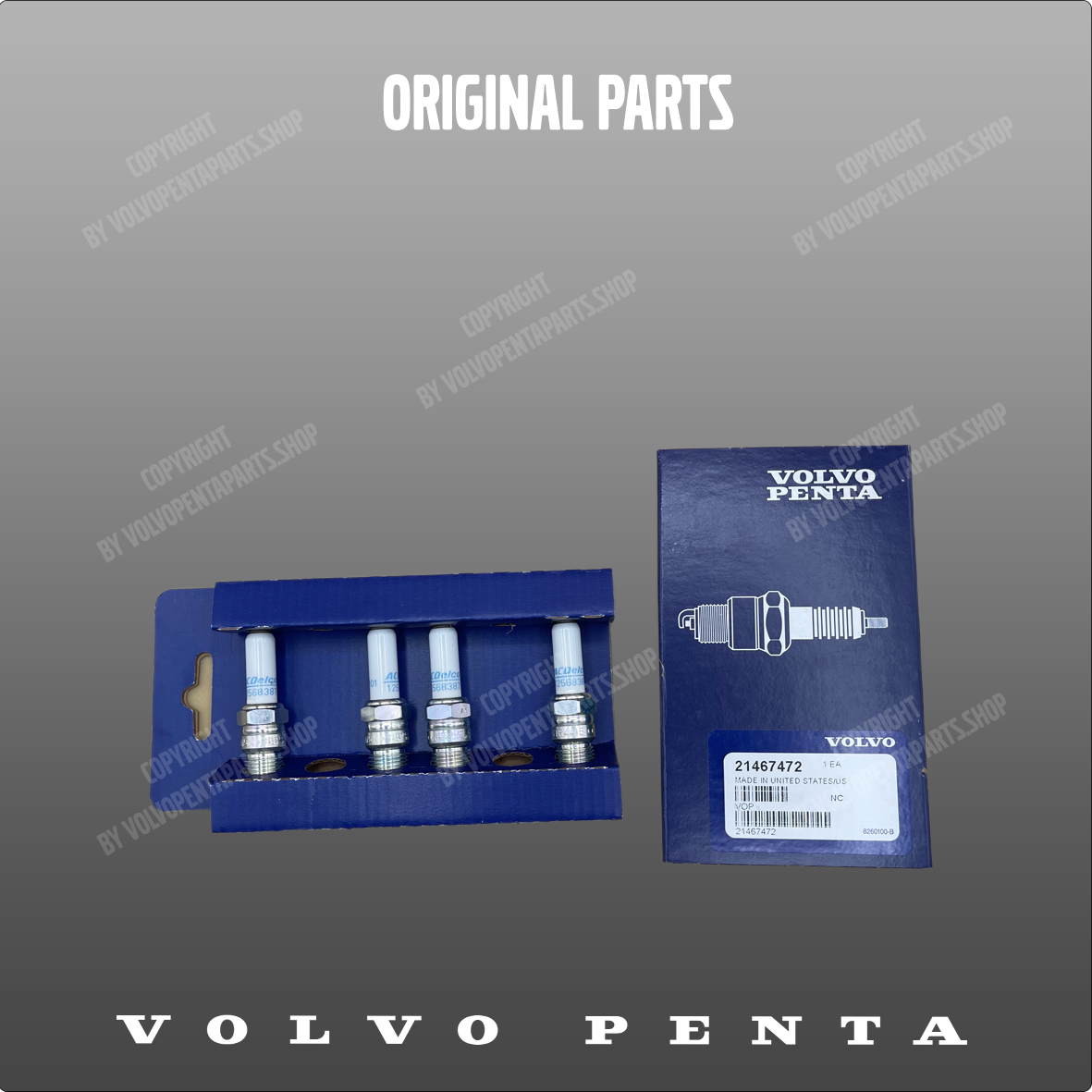 For Volvo Penta Mercruiser V6 marine GM 4.3 L delco est HEI Spark Plug Wire Set For Volvo Penta Mercruiser V6 marine GM 4.3 L delco est HEI Spark Plug Wire Set