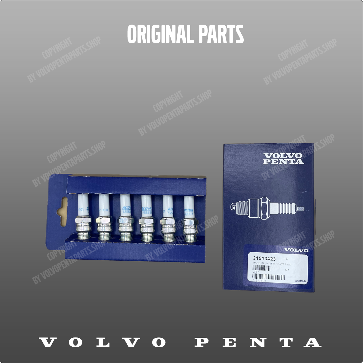 Volvo Penta spark plug kit 21513423