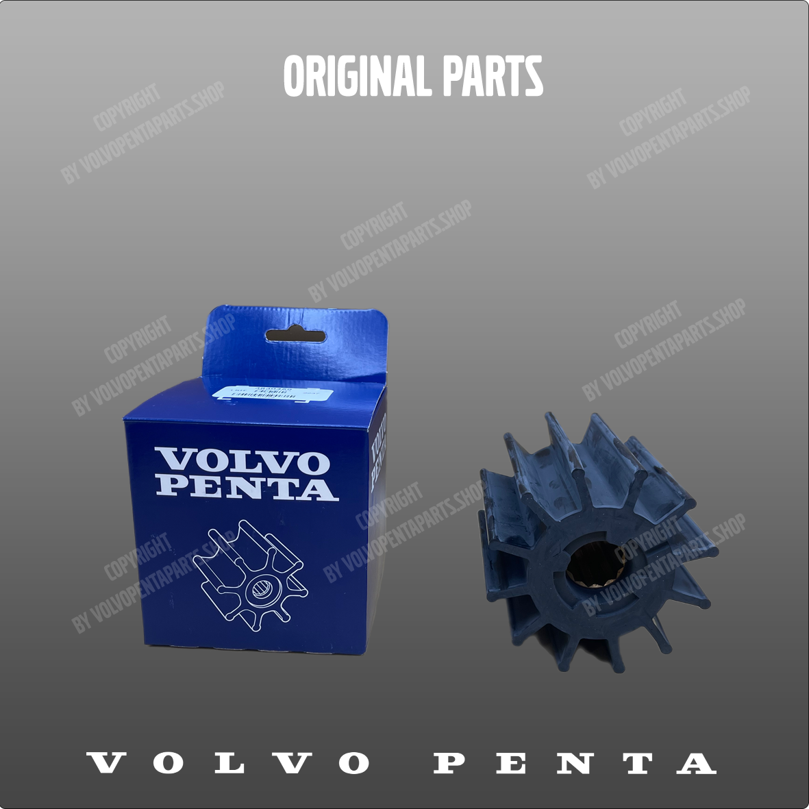 Volvo Penta impeller passer til D12