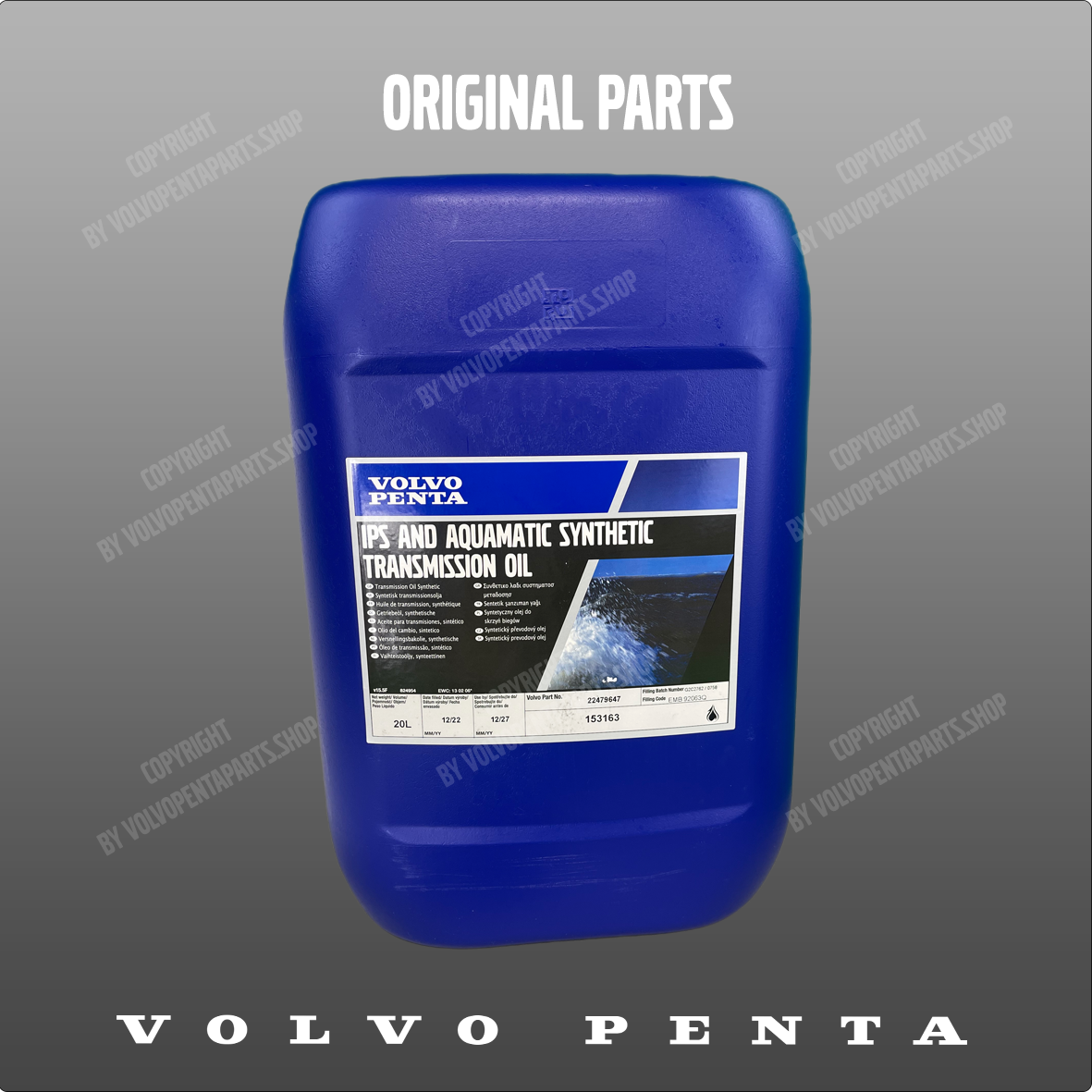 Volvo Penta transmission oil 22479647