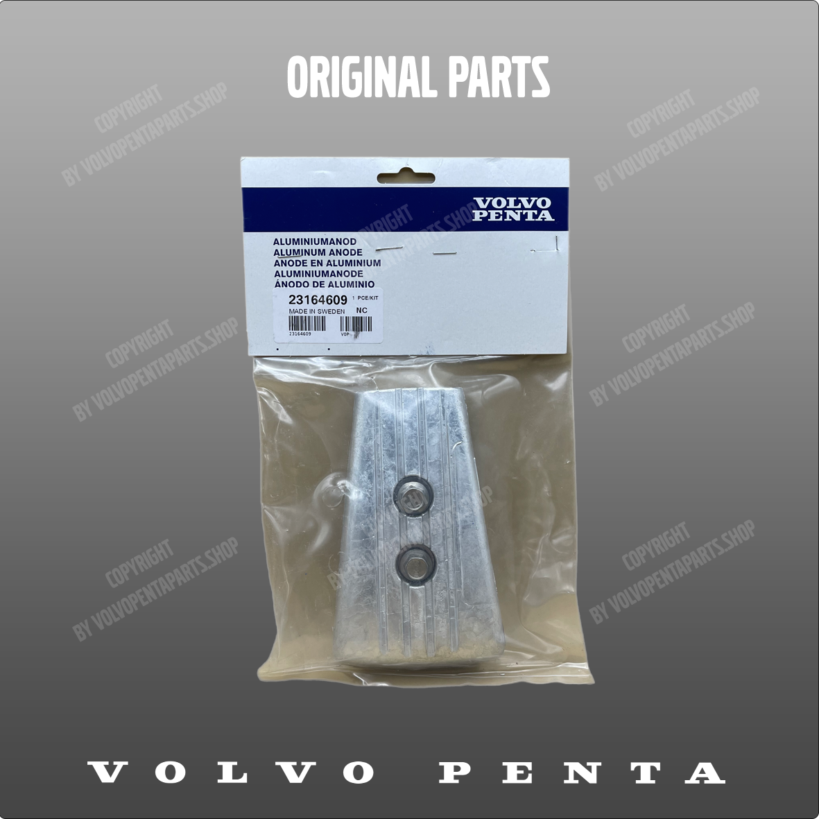 Volvo Penta anode kit 23164609