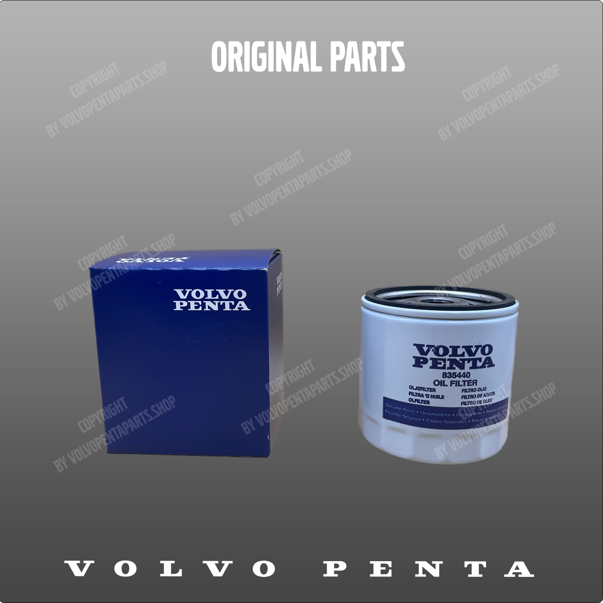 Volvo Penta oil filter 835440