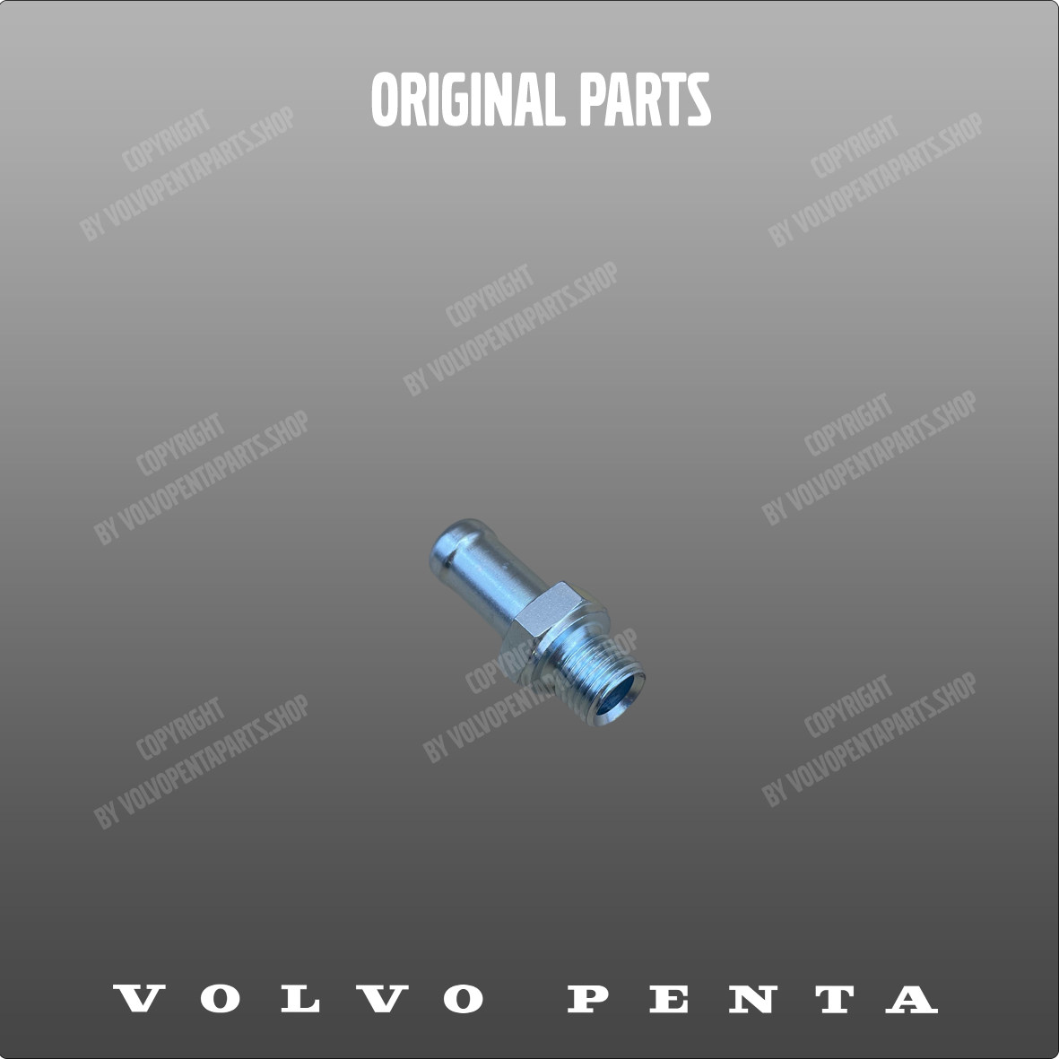 Volvo Penta hose nipple 990038