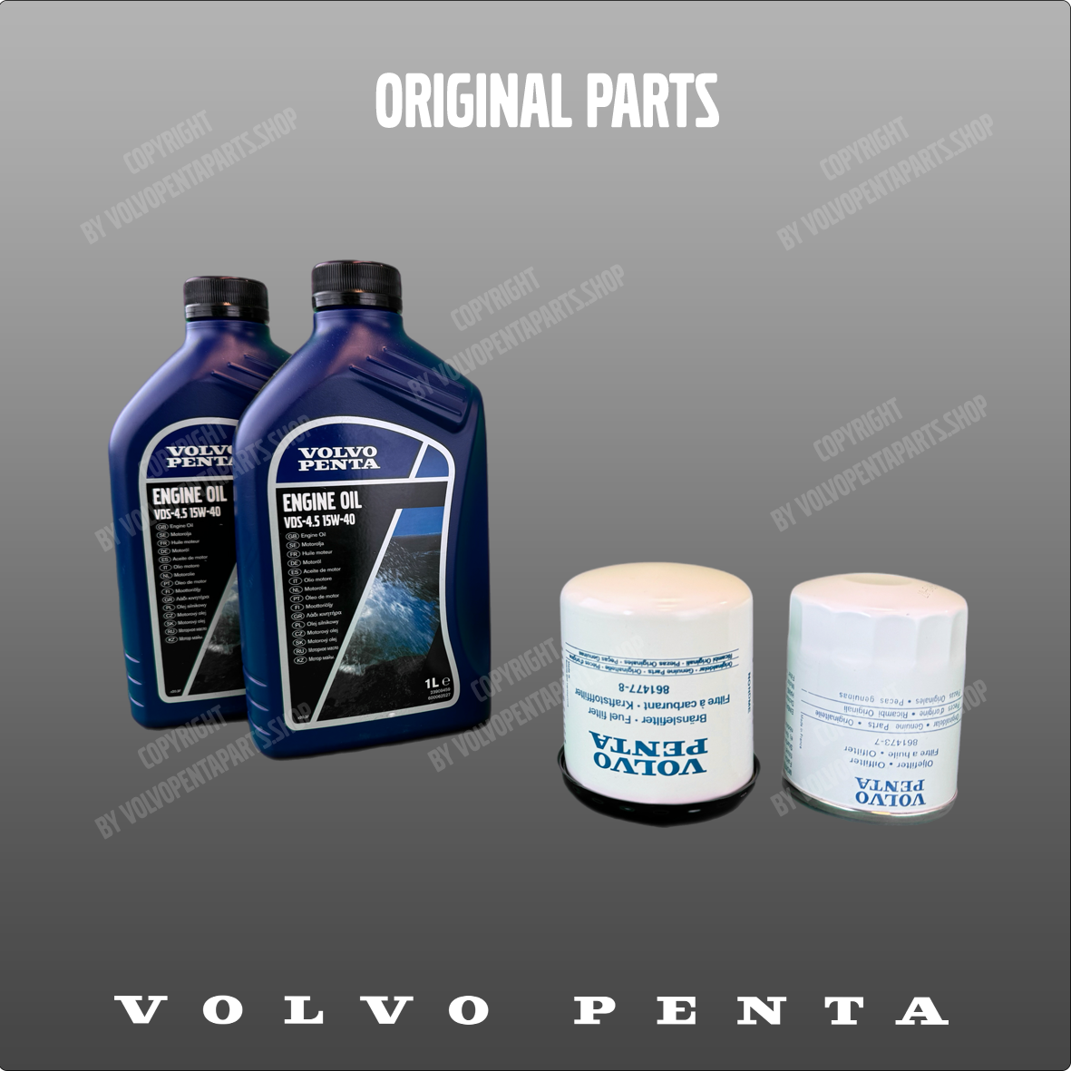 Volvo Penta servicekit til MD2010, MD2010B, MD2010-C, MD2010-D