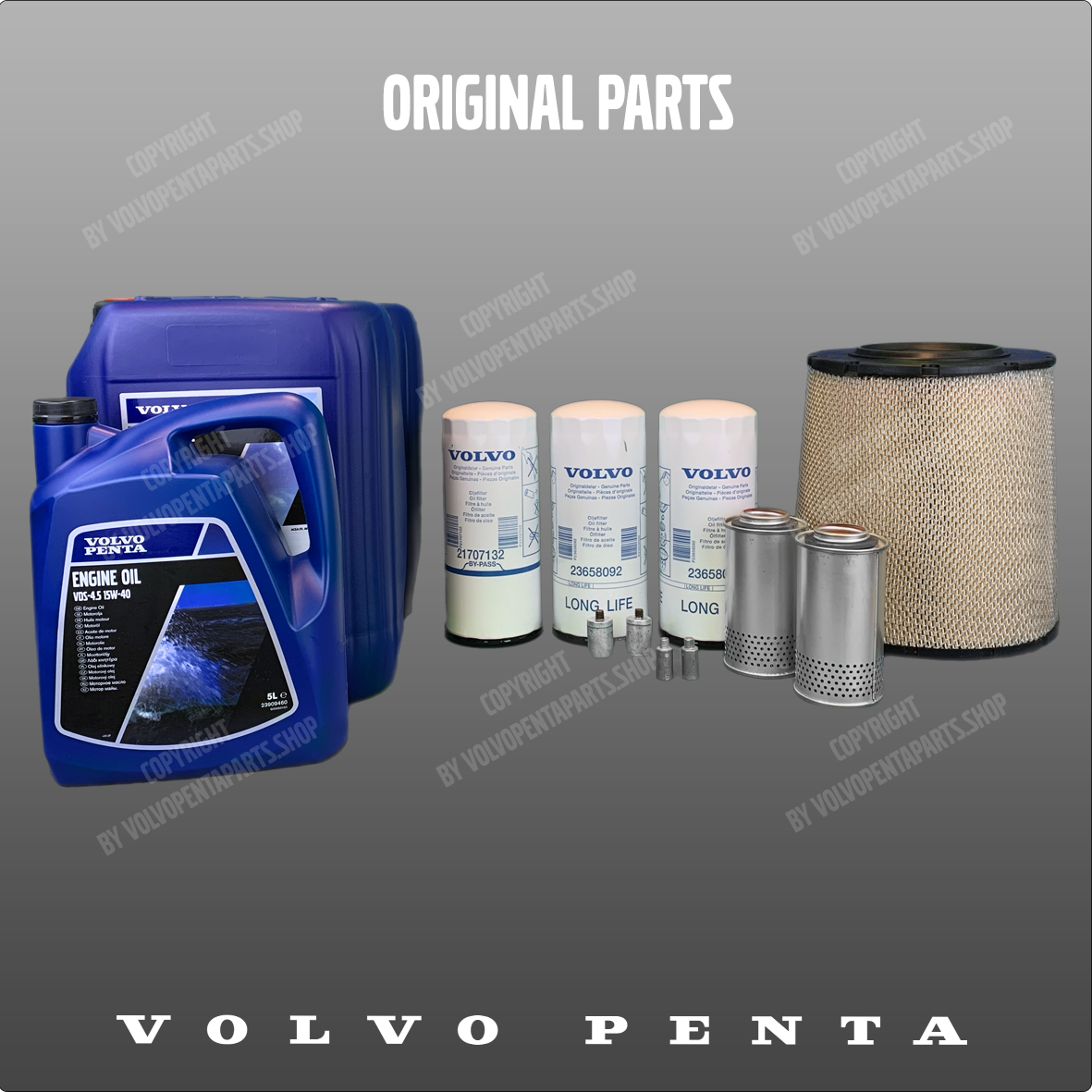 Volvo Penta servicekit til D12