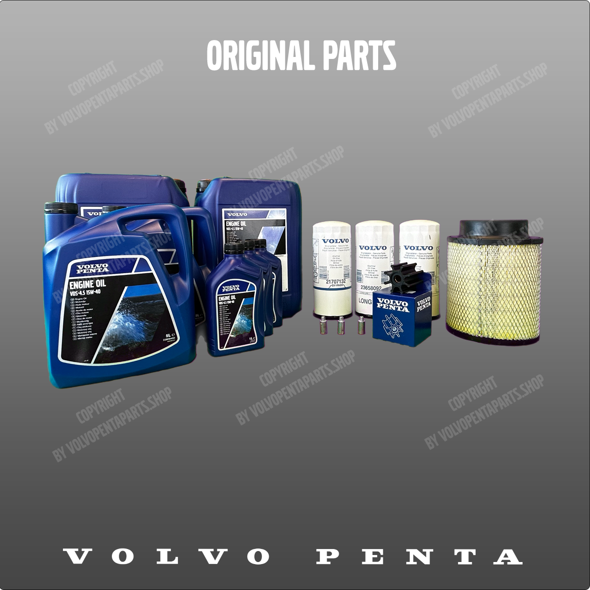 Volvo Penta servicekit til D11
