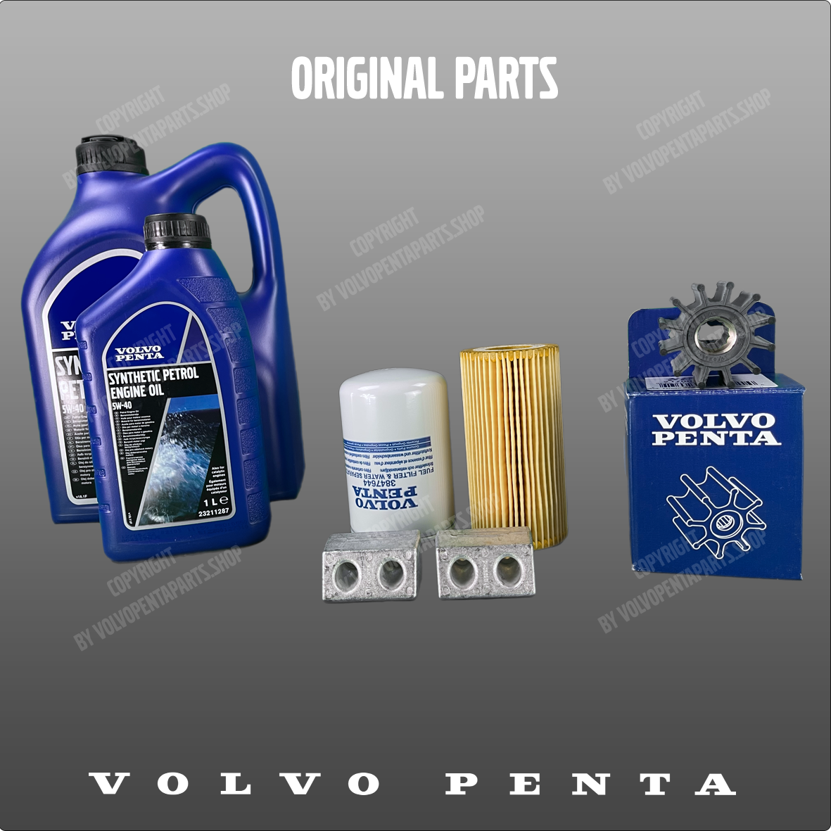 Volvo Penta Service kit - V8-380/430 (6,2l-Gen5)