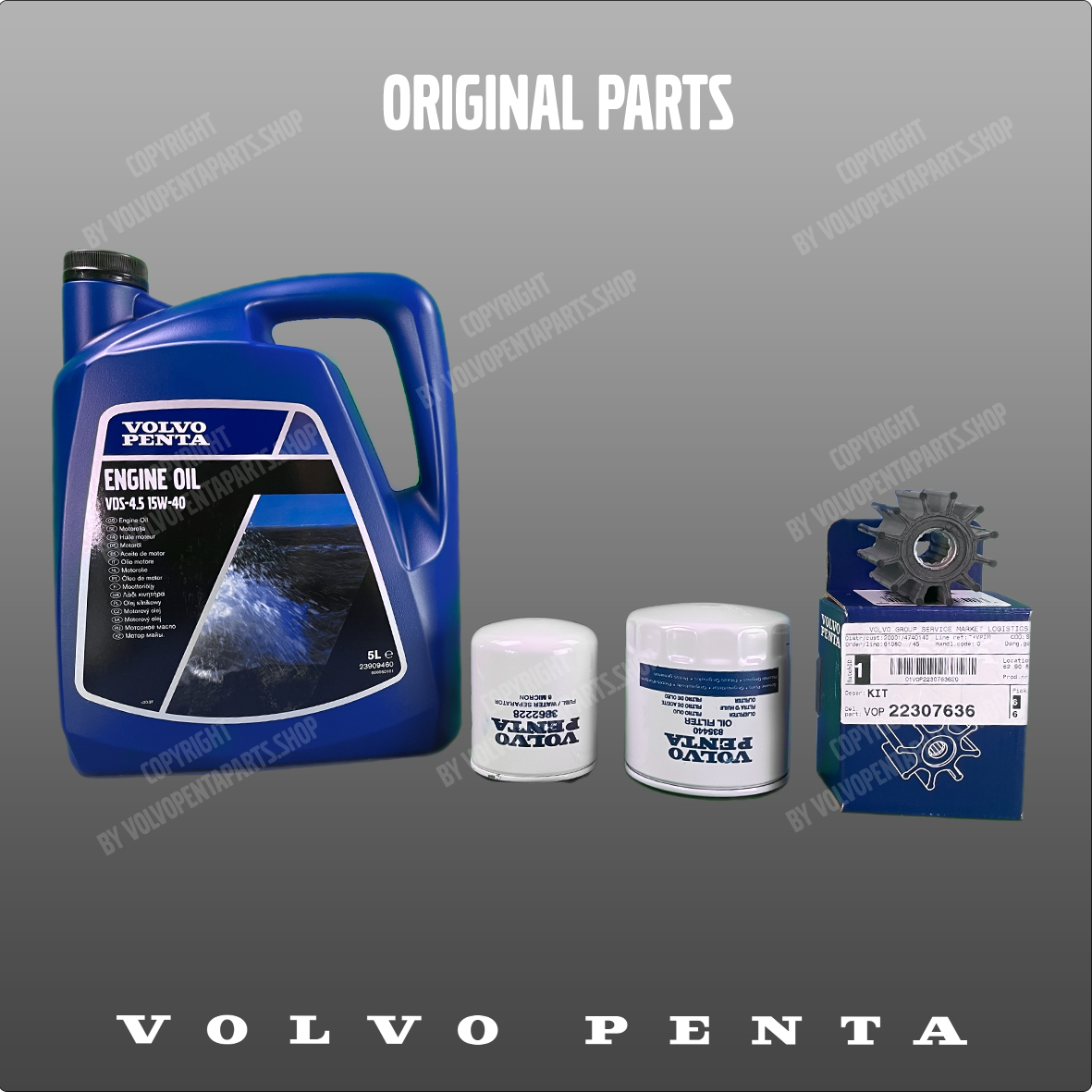 Volvo Penta Service kit - 5.0GXi-G/GXi-GF/OSi-G/OSi-GF