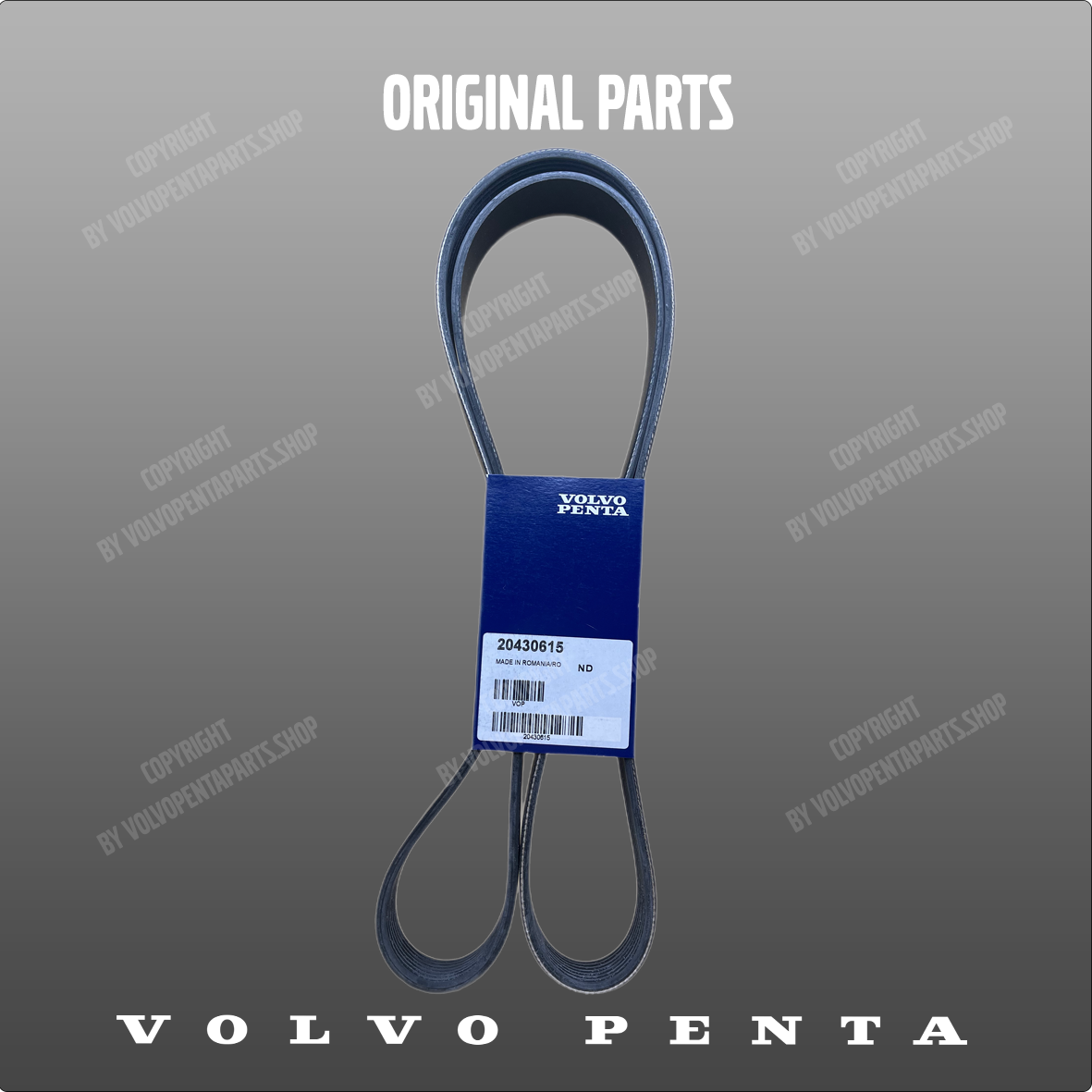 Volvo Penta v-ribbed belt 20430615
