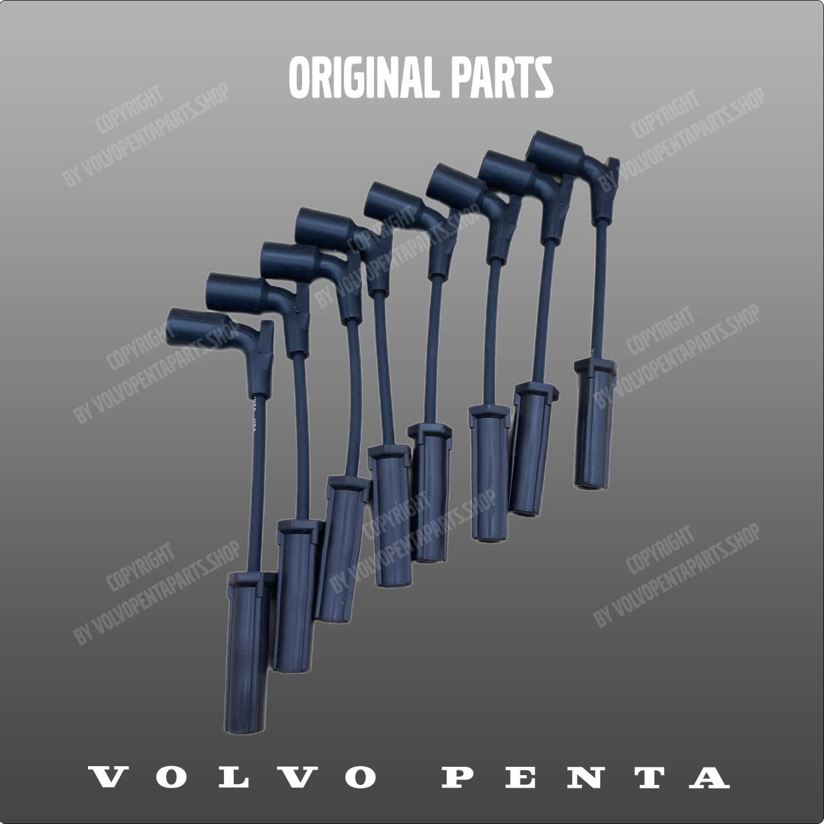 Volvo Penta cablekit til V8