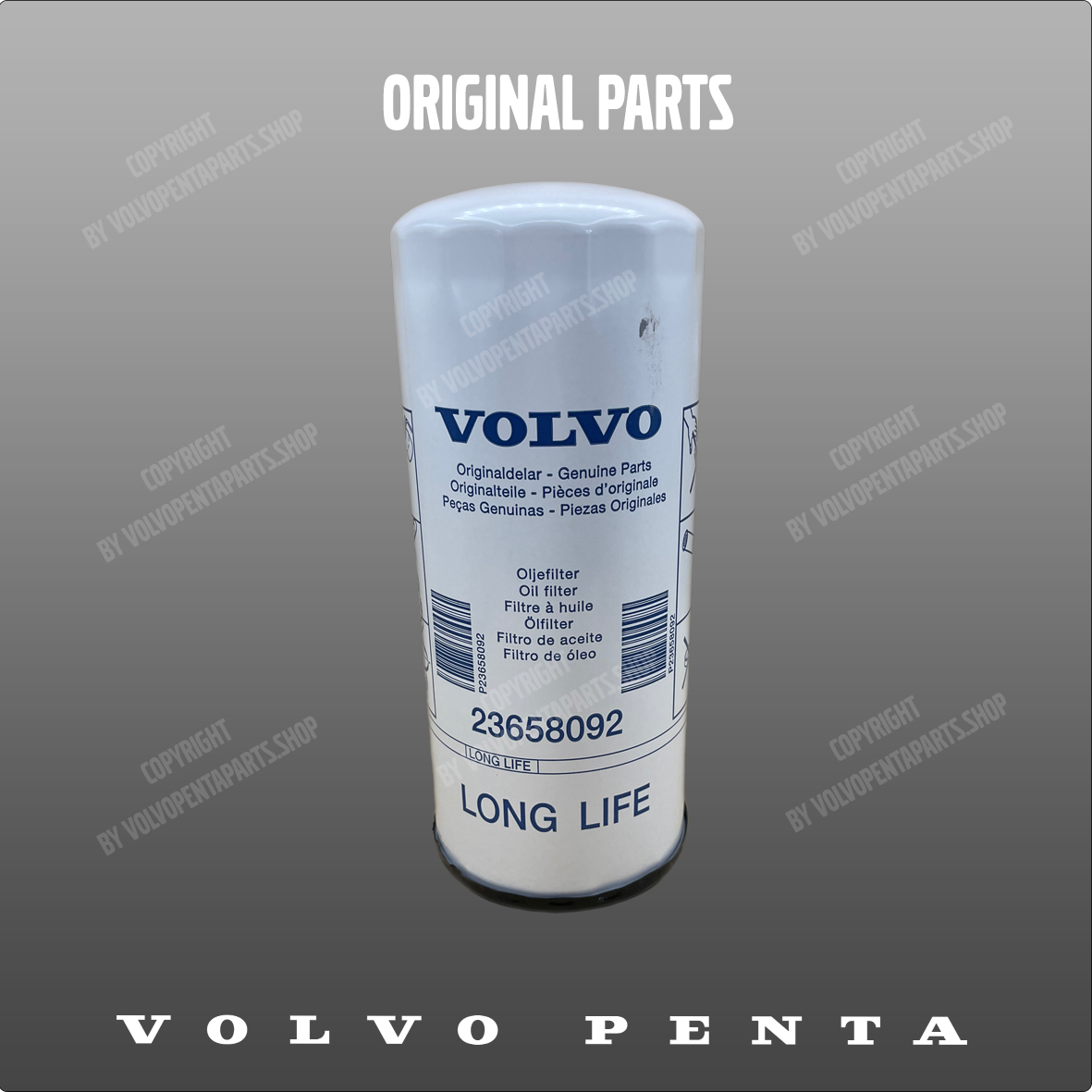 Volvo Penta oil filter 23658092