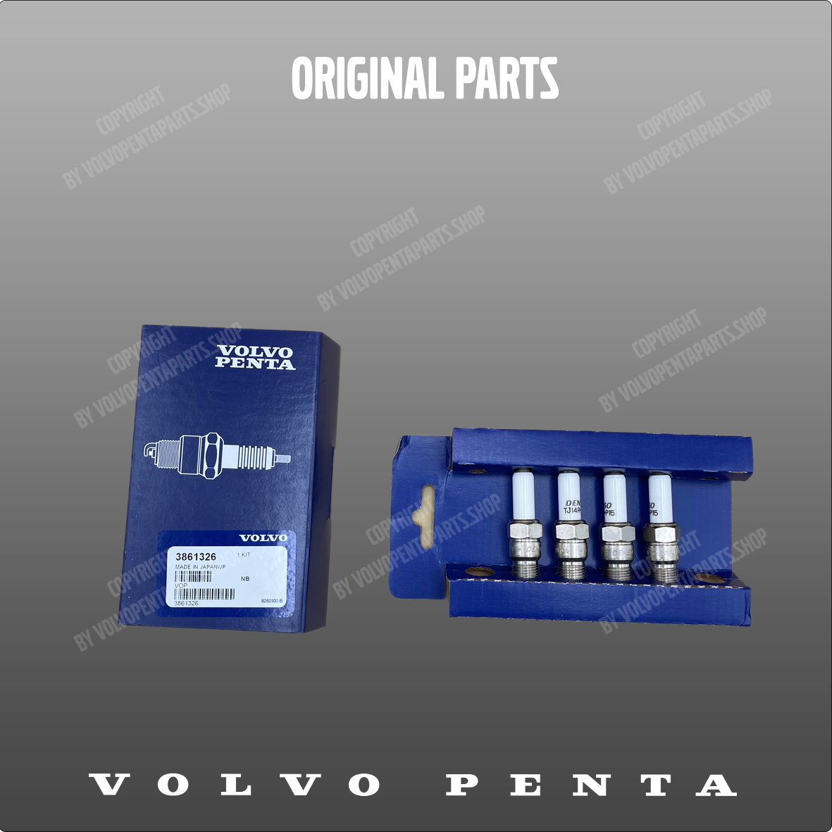 Volvo Penta spark plug kit 3861326