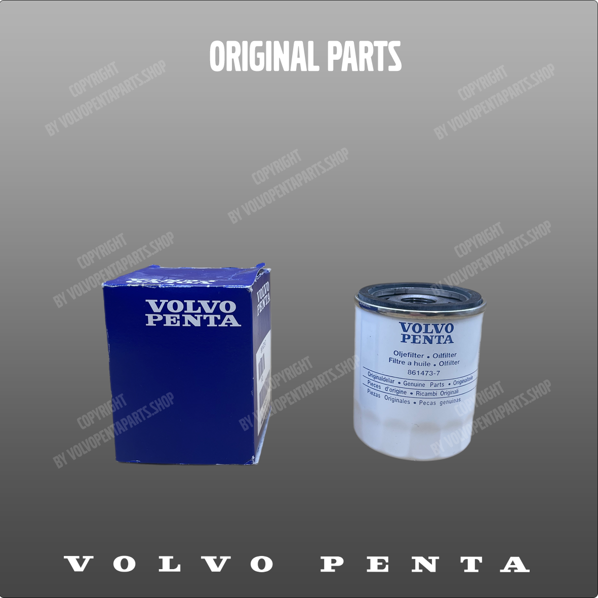 Volvo Penta oil filter 861473