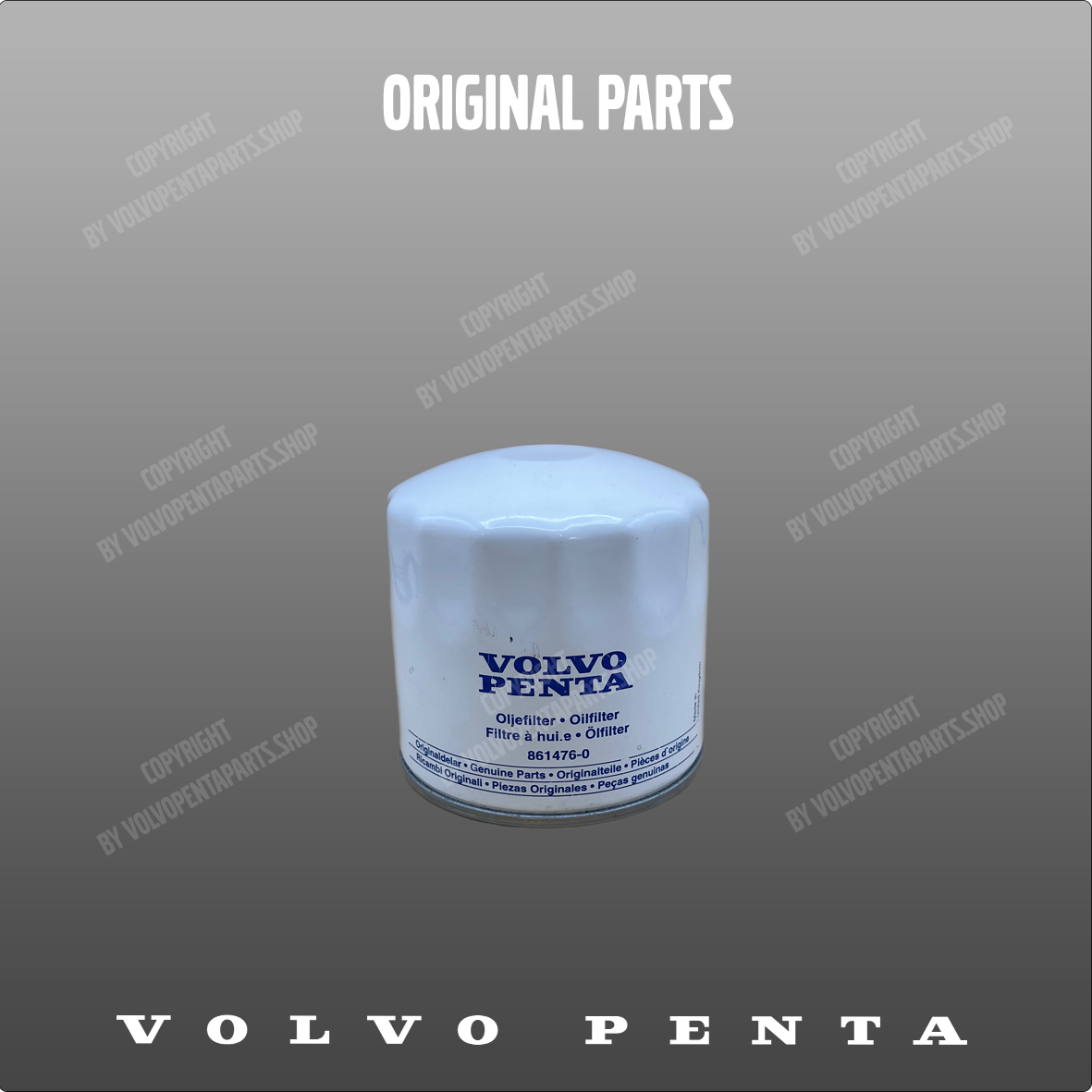 Volvo Penta oil filter 861476