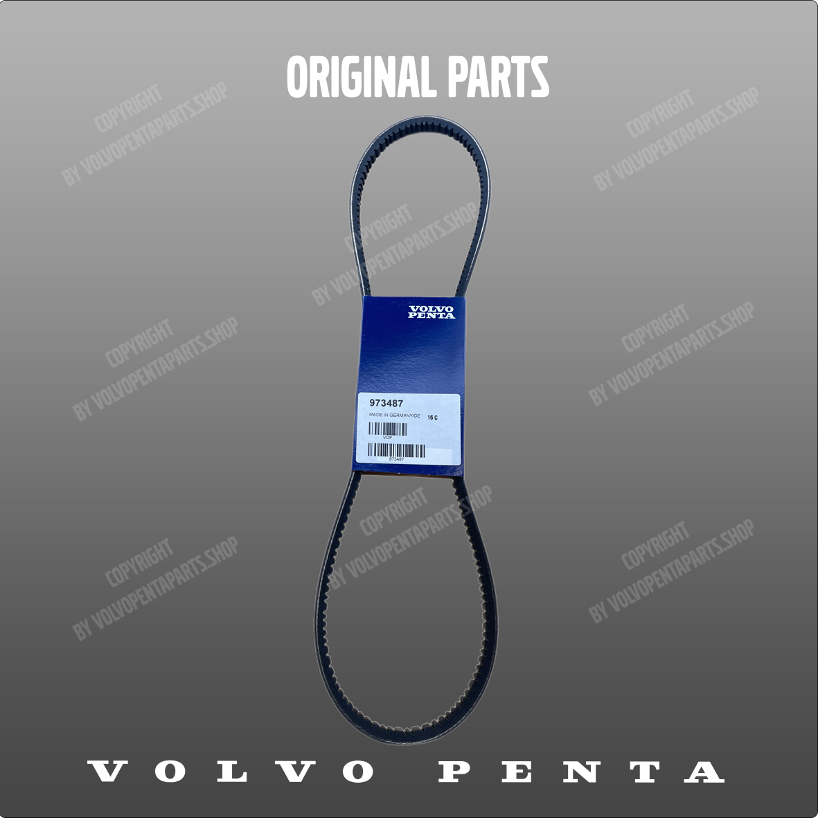 Volvo Penta v-belt 973487