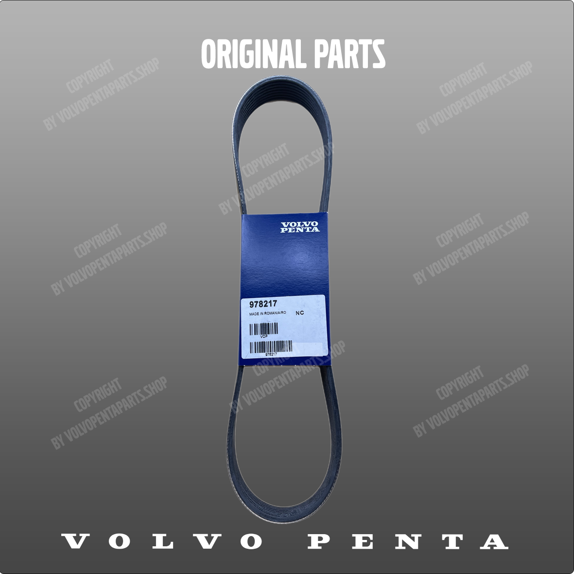 Volvo Penta v-ribbed belt 978217