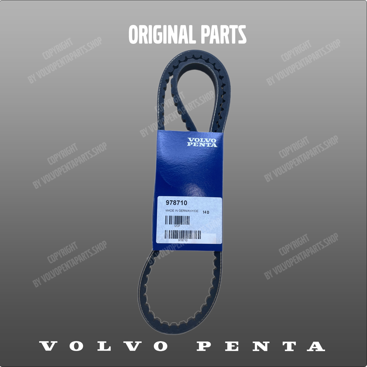 Volvo Penta v-belt 978710
