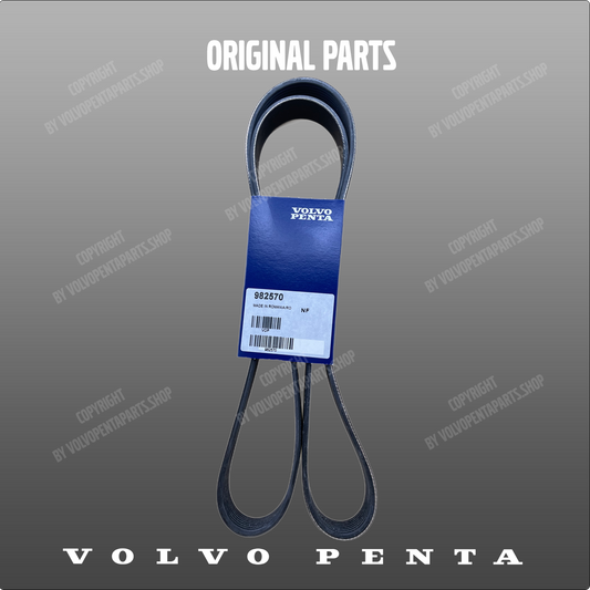 Volvo Penta v-ribbed belt 982570