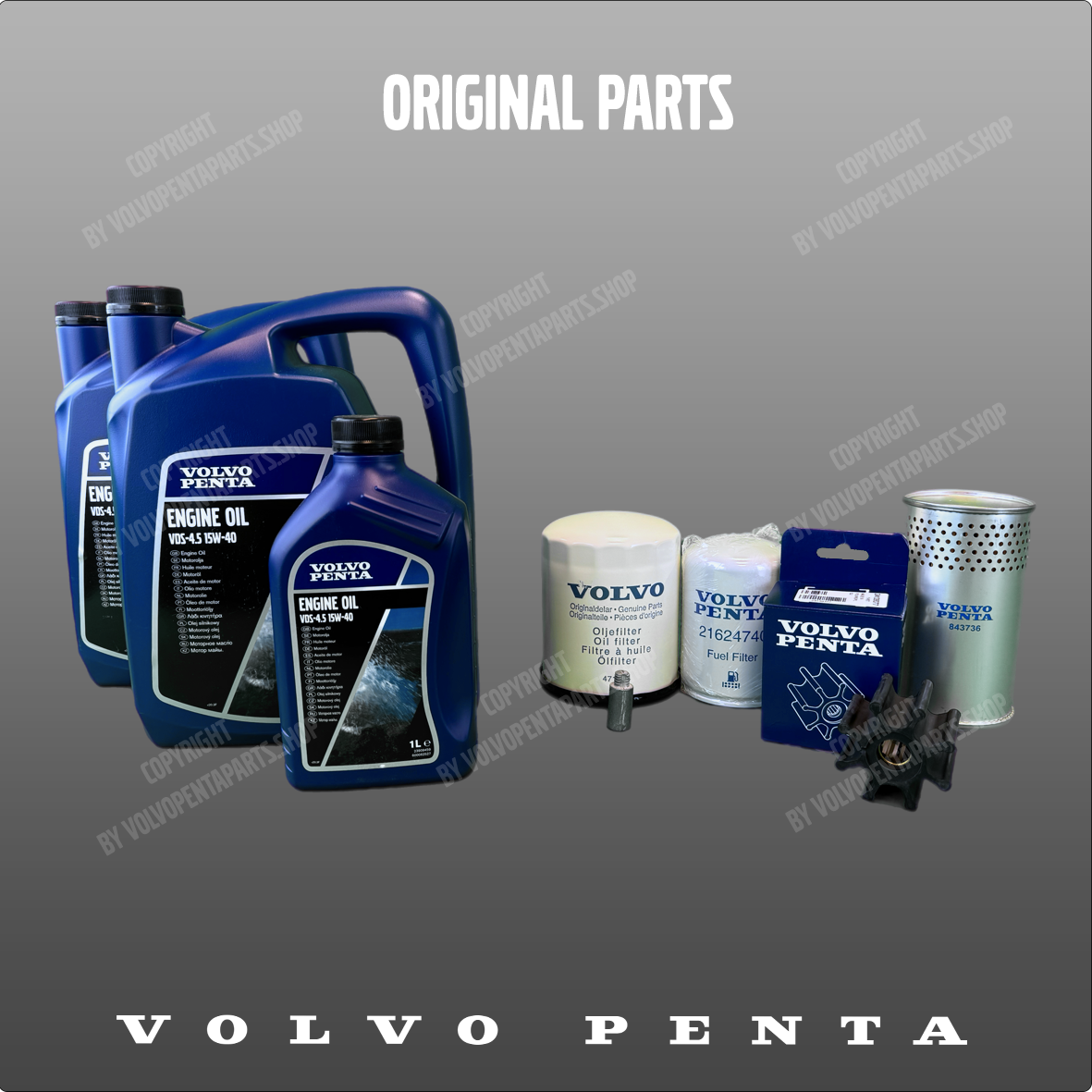 Volvo Penta Service kit - MD41/TMD41/TAMD41/AQAD41 – Volvo Penta Parts